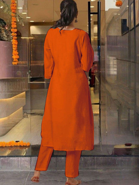 New Premium Embroidered WorkKurta Pent Dupatta Set