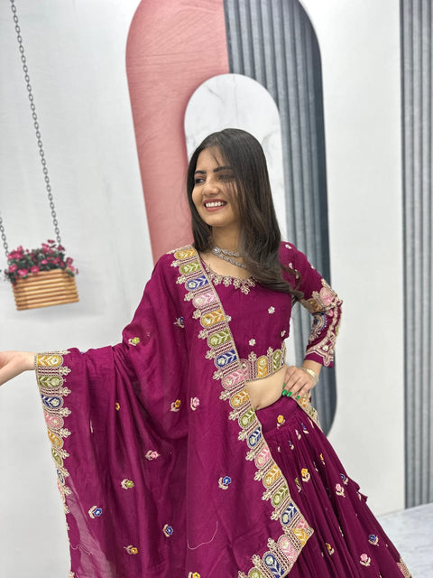New Festival Heavy Embroidery Coading Lehenga Choli