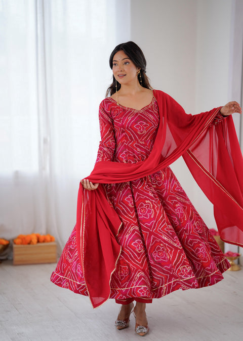 New Party Wear Look Pure Viscos Reyon Gown