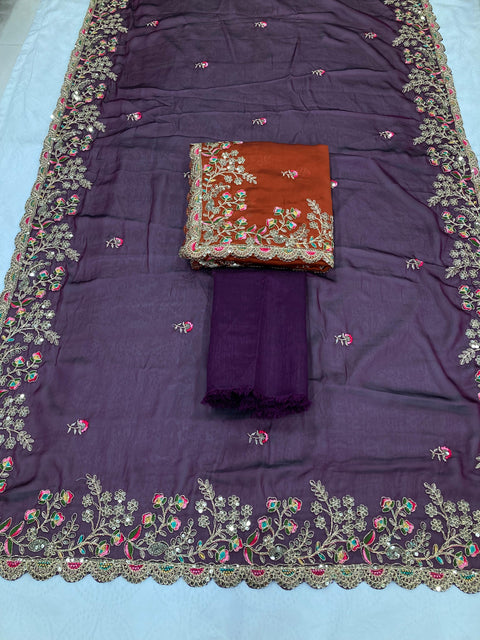New Launch Maharani Gold Sarees Party Wear Soft Rangoli  Saree