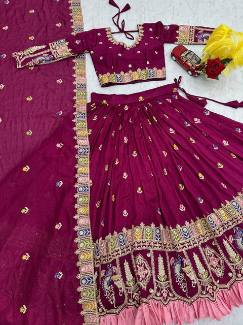New Festival Heavy Embroidery Coading Lehenga Choli