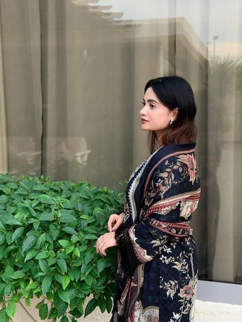 New Premium pure cotton with heavy patch work pakishtani Suits