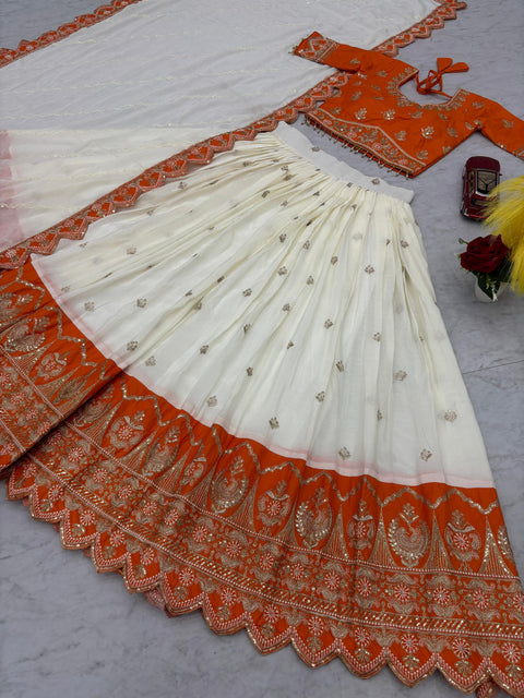 New Wedding Special  Heavy Embroidery Caoding Lehenga Choli