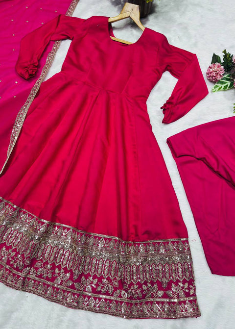 New PREMIUM READYMADE ANARKALI
SUIT SET