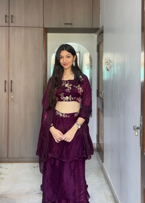 New Beautiful Heavy quality Frenddy Fabric designer festive wear Lehenga