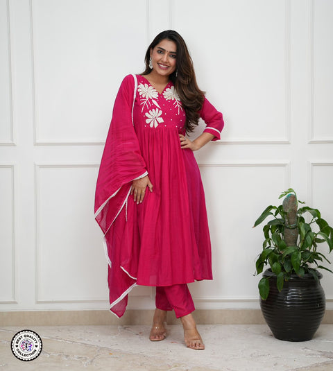 New Beautiful Collection PAIR OF TOP-BOTTOM & DUPATTA