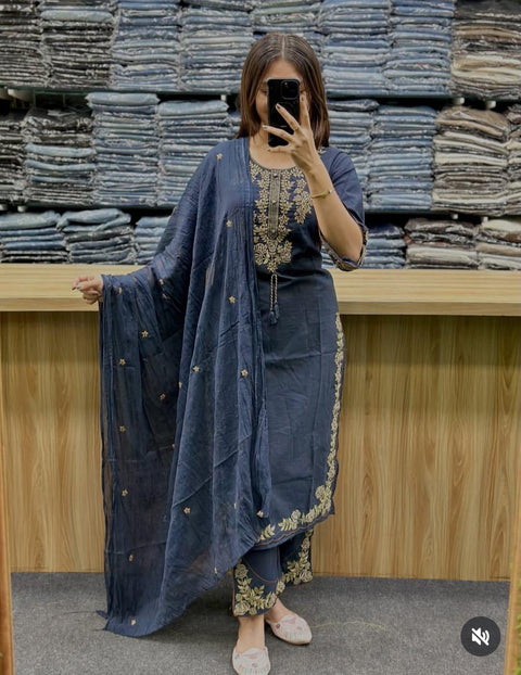 New  summer  Super Hit designKurti with plazzo with dupatta