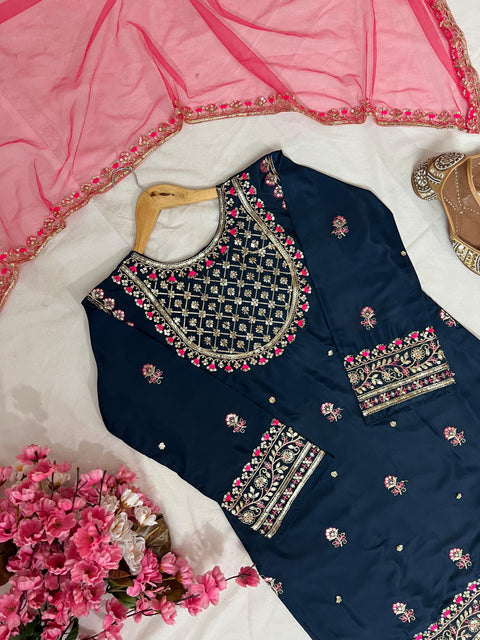 NEWLY LAUNCHED KURTI-FARSHI PLAZZO SET