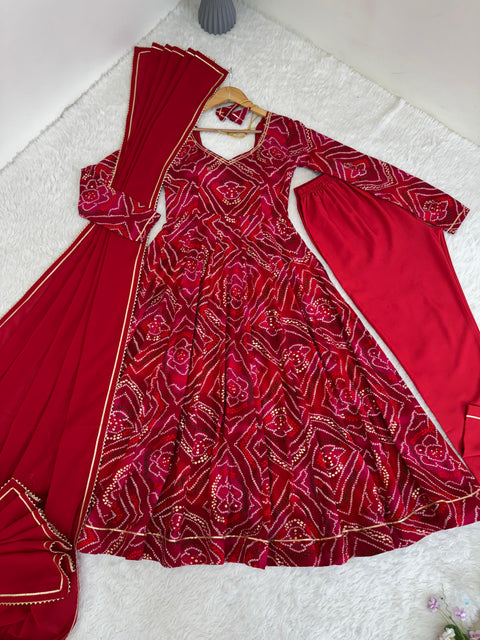 New Party Wear Look Pure Viscos Reyon Gown