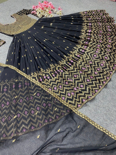 NEW DESIGNER PARTY WEAR LOOK GOWN
