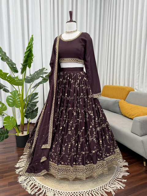 New Premium Designer Wear Heavy Boutique Collection LEHENGA