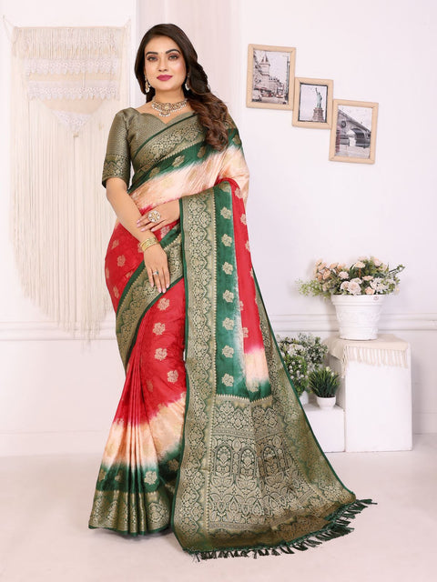 New Premium Soft Satin Silk Saree