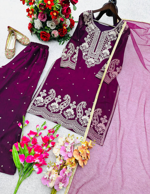 New Design Trending  Reddy To Wear Look Design Top&Sarara&dupatta