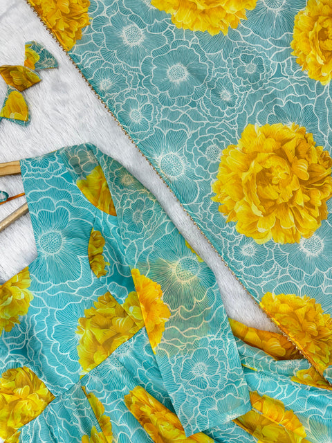 NEW SUNKISSED FLORAL PRINT SUIT