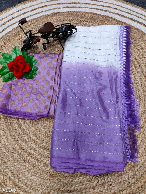 NEW LAUNCHHeavy chanderi silk with jac SAREES