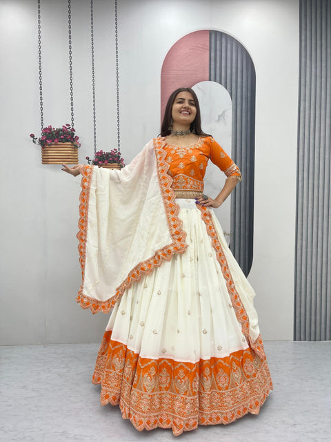 New Wedding Special  Heavy Embroidery Caoding Lehenga Choli