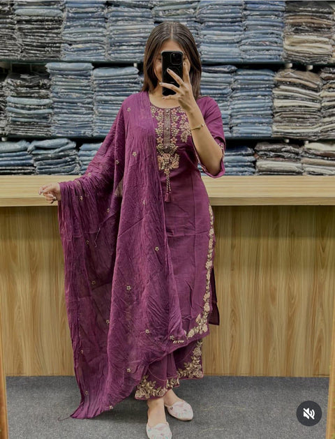 New  summer  Super Hit designKurti with plazzo with dupatta