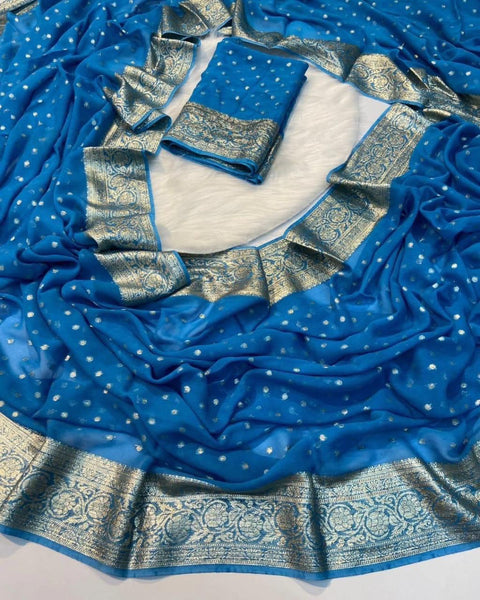 New Premium Collection Georgette Saree