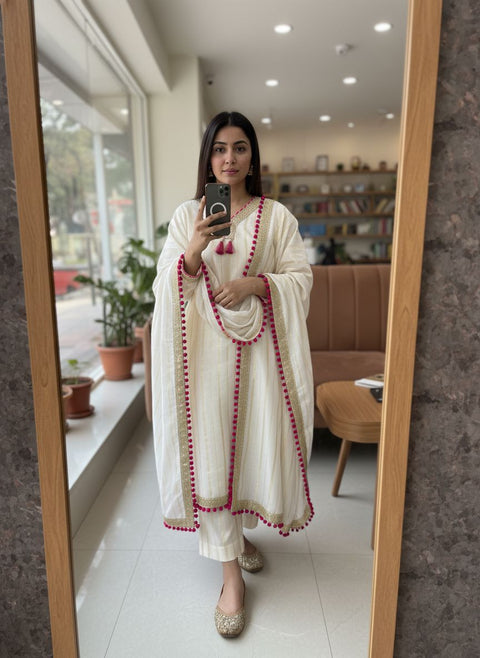 NEWLY LAUNCHED 3-PIECE KURTI SET