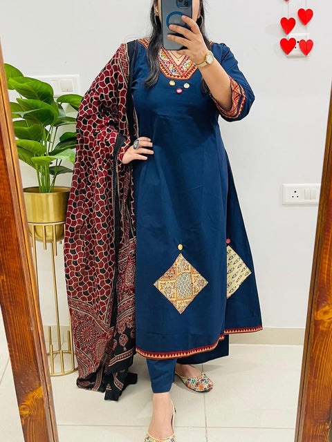 New Beautiful MUSLIN RAYON SLUB PAIR OF TOP-BOTTOM & DUPATTA