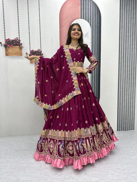 New Festival Heavy Embroidery Coading Lehenga Choli