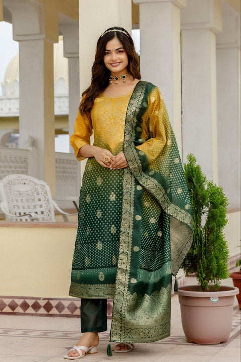 New Premium PURE CHANDERI COTTON Kurti with DUPATTA SETS