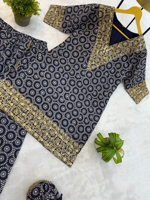 NEW SUPERHIT TRENDING FESTIVE COLLECTION CO-ORD SET