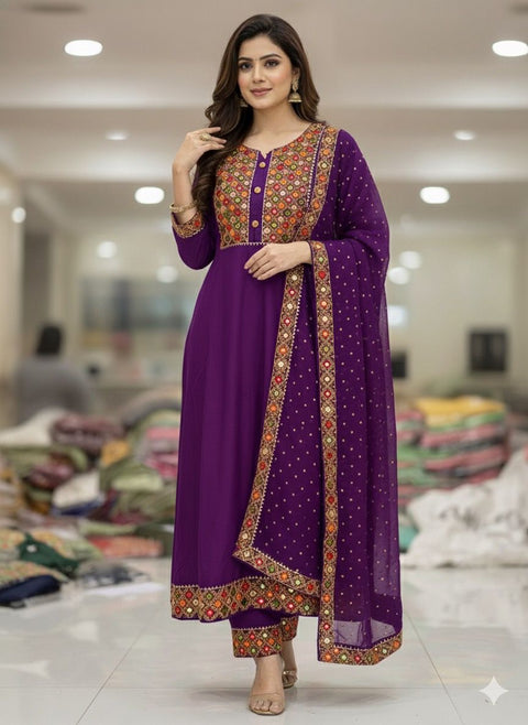 New launching Beautiful Plazo Kurtis