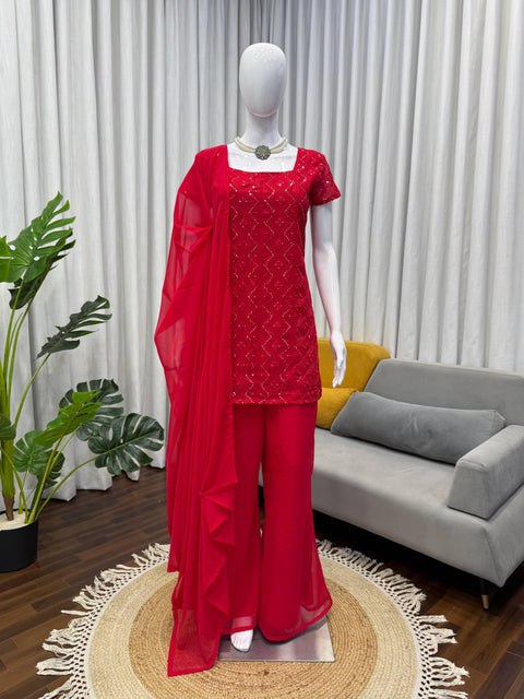 New Crafted in Classy Tones with Premium Fabric & Detailing kurti with duppta